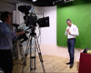 Gary Linekar behind the scenes